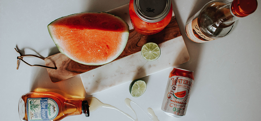 Homemade Watermelon Whiteclaw for Quarantine